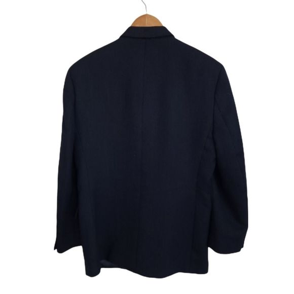 Pronto Uome Blazer 38S Blue Wool - Picture 5 of 5